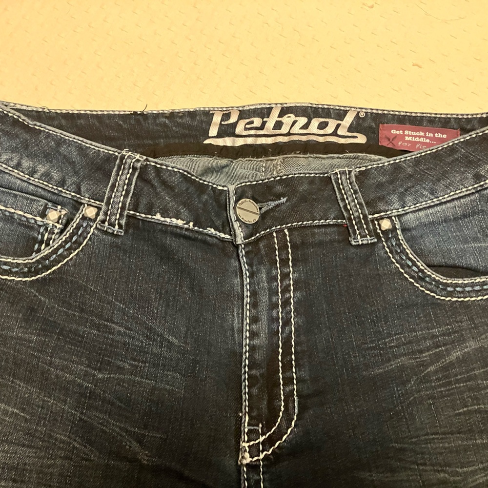 Petrol Women’s Blue Jeans Mid‎ Rise Size 10